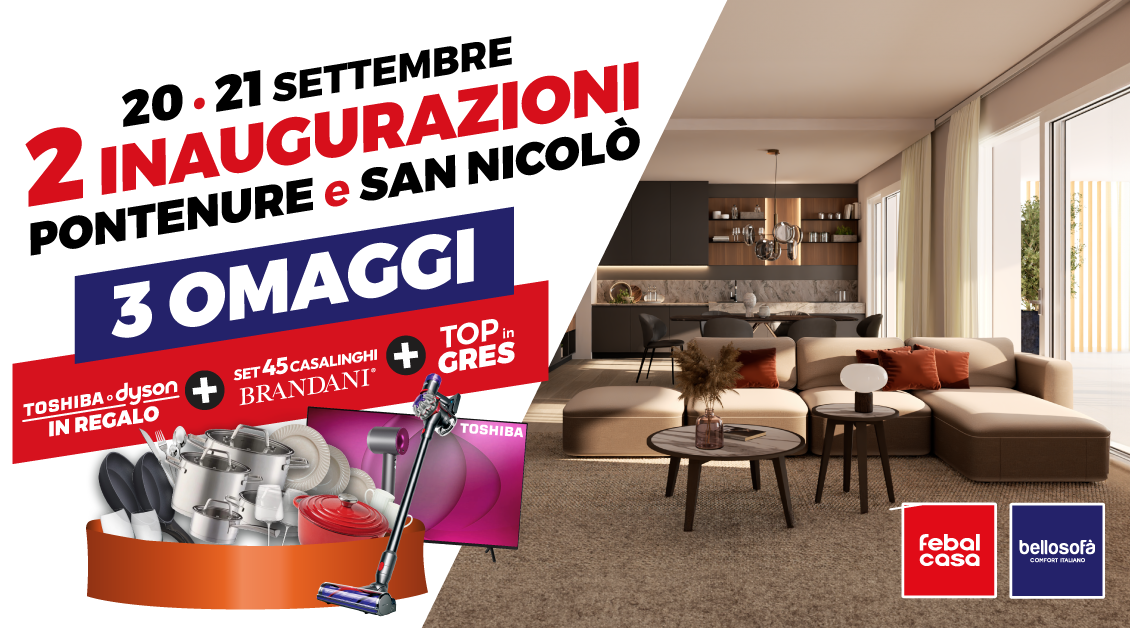 INAUGURAZIONE FEBAL CASA & BELLOSOFÀ A PIACENZA
