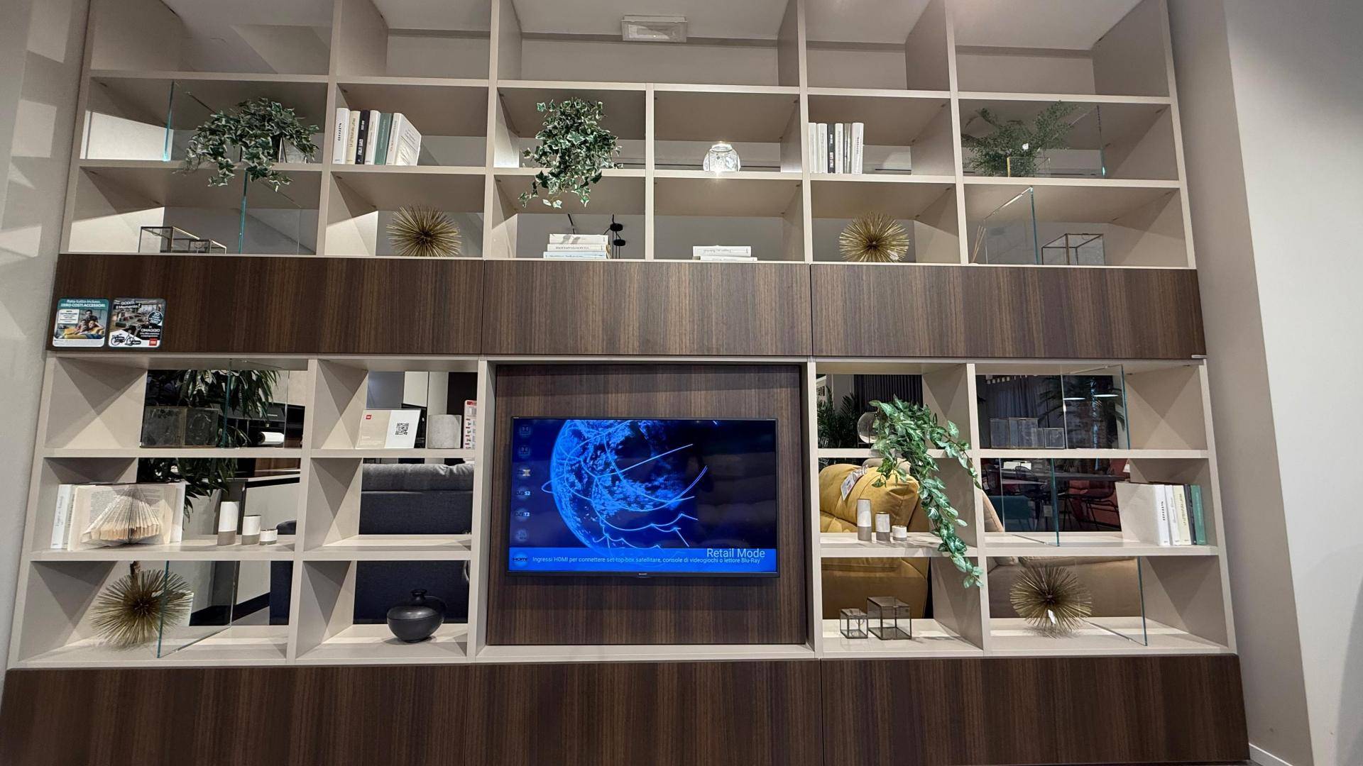 Libreria bifacciale