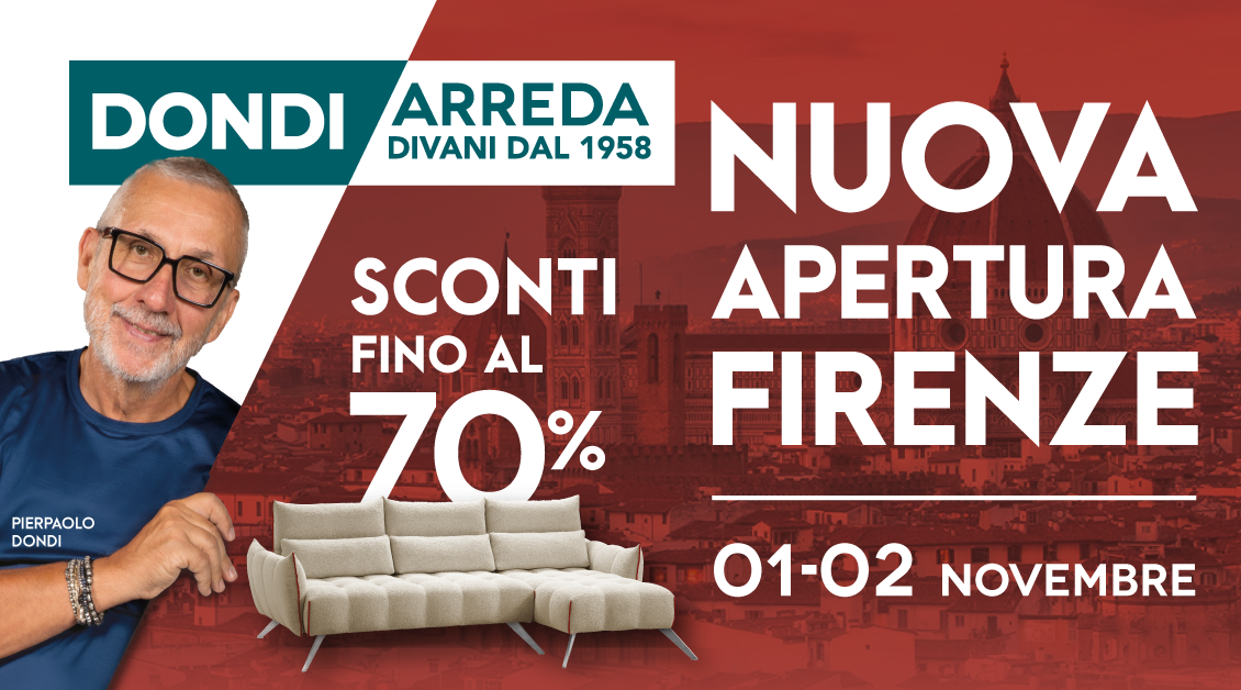 01-02 novembre Nuova Apertura a Firenze