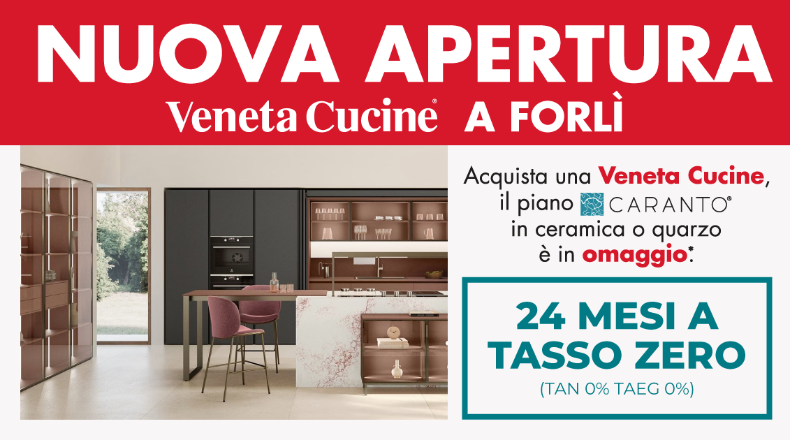 Nuova apertura Veneta Cucine a Forlì