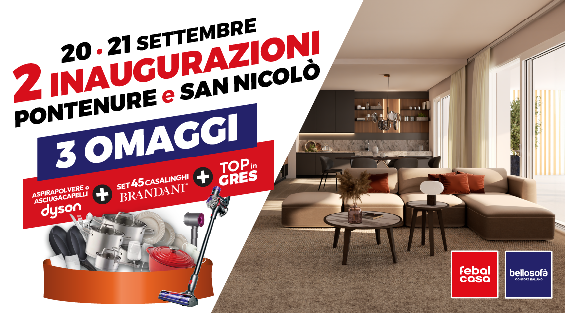 INAUGURAZIONE DONDI ARREDA & BELLOSOFÀ A PIACENZA