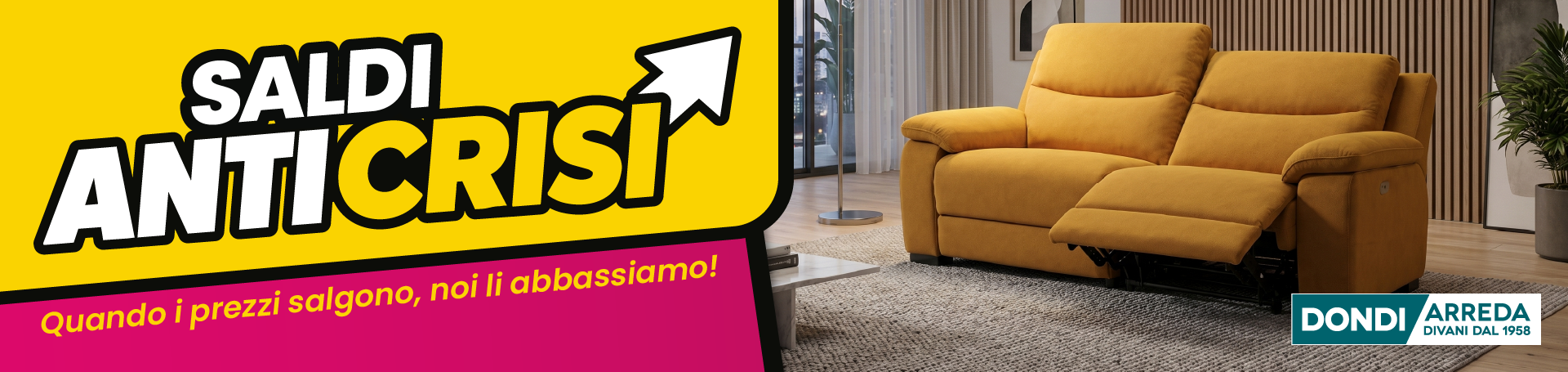 La crisi alza i prezzi, noi li abbassiamo!
