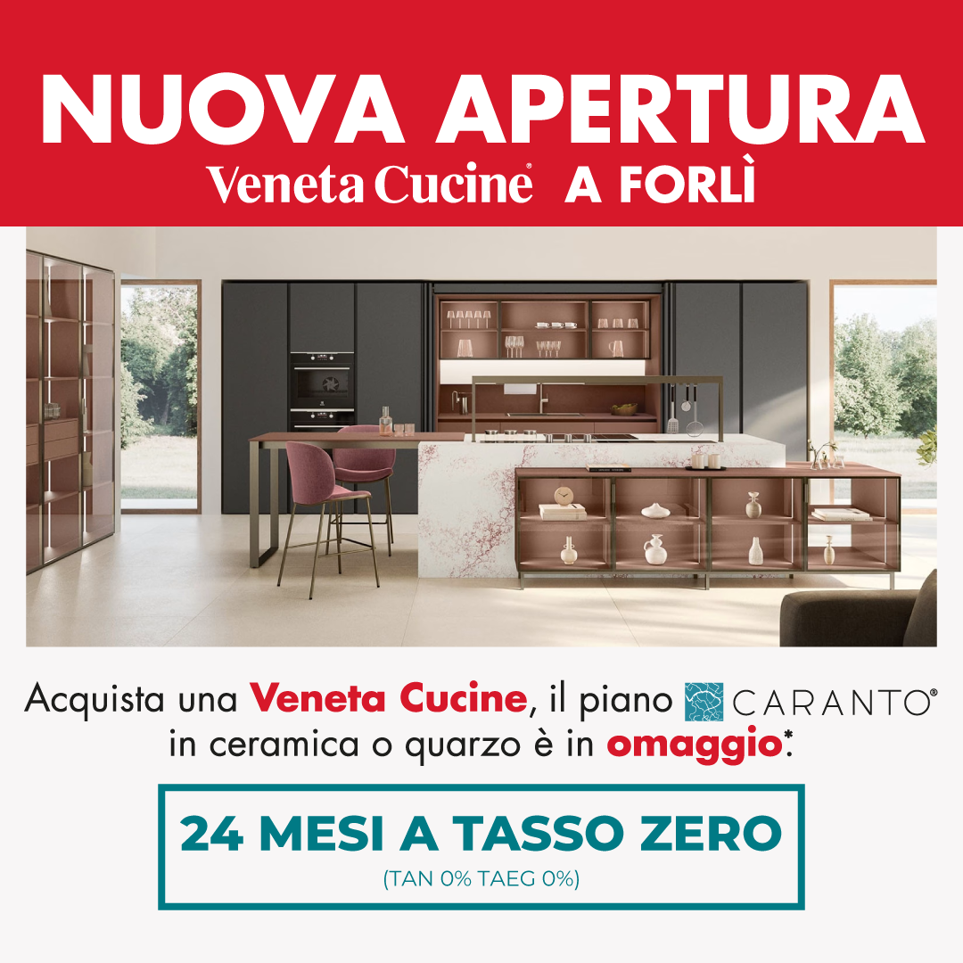 Nuova apertura Veneta Cucine a Forlì