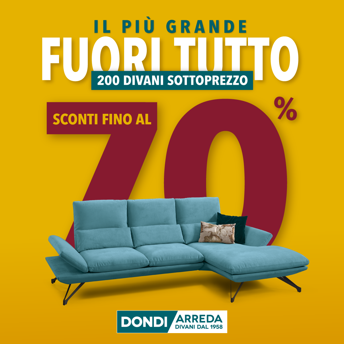 Il più grande FUORI TUTTO!