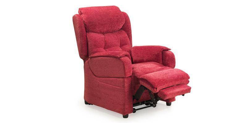 Poltrona relax elettrica, alzata lift e sistema roller, in microfibra antimacchia.