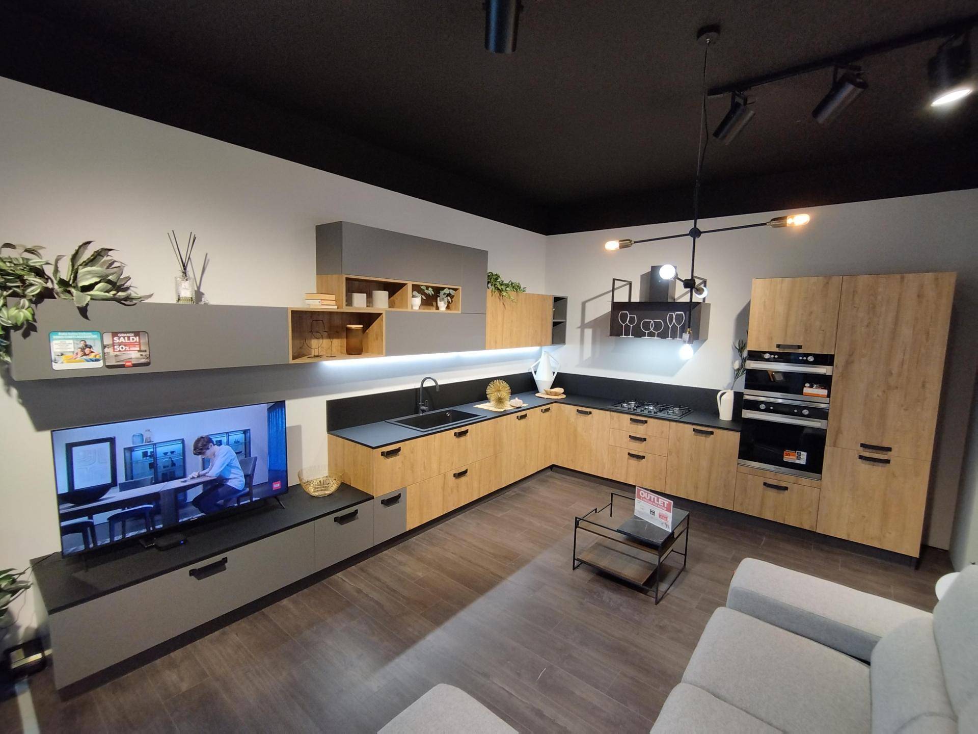 Cucina Modula Maniglia