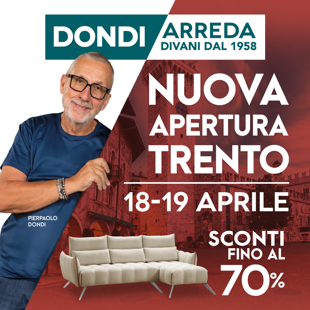 18-19 Aprile Nuova Apertura a Trento