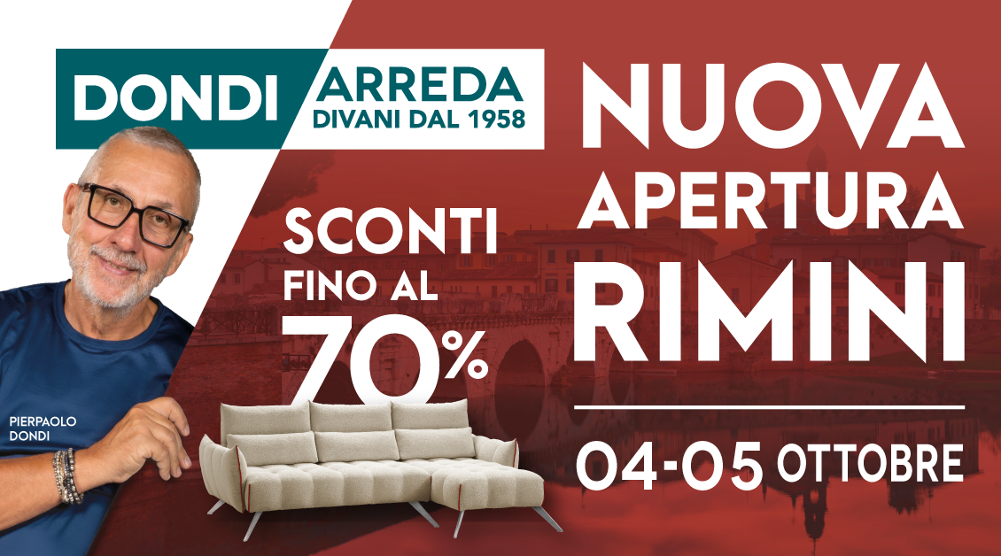 4-5 ottobre Nuova Apertura a Rimini